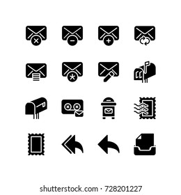 Various set of email icons