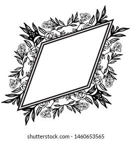 Various shape frame, decoration of invitation card, wallpaper unique. Vector