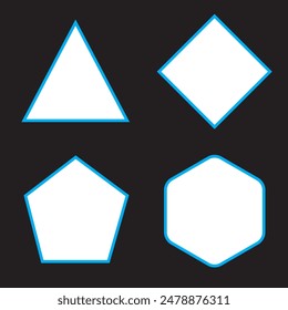 various shapes to be used as a frame