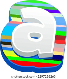 varias formas y modelos y colores del logotipo para la letra a