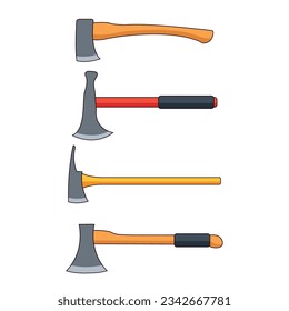 
various shapes and sizes of axes