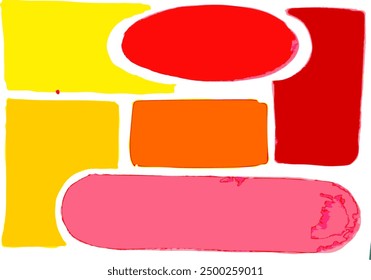 various shapes for text in vector graphics