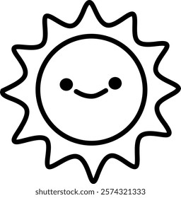 Various smile icon vector illustration seamless for happiness day