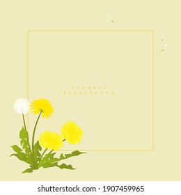 Various Spring Flower Frame Collections