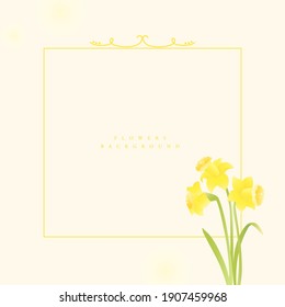 Verschiedene Kollektionen von Frühjahrsblumen