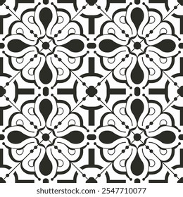 Various square Tiles seamless pattern. Different blue ornaments. Traditional mediterranean style. Hand drawn. Ceramic tiles. Vector illustration isolated on background.
