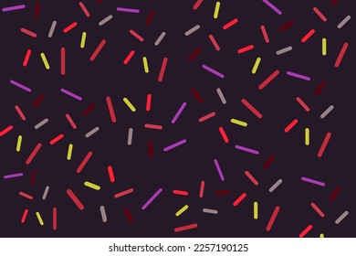 Varios golpes sobre un fondo morado oscuro