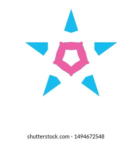 Various style of star. colorful star vector.