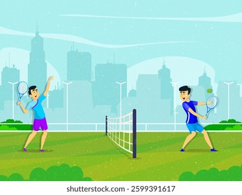 various styles of tennis sports activities