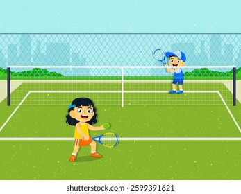 various styles of tennis sports activities