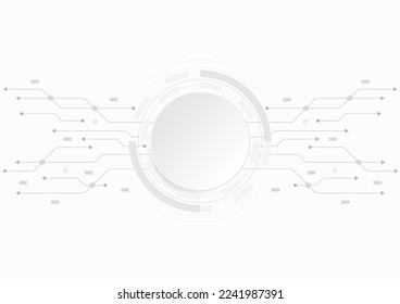 Various technology elements Hi-tech communication concept innovation background