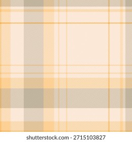 Vários padrões de vetor têxtil, fundo de tecido xadrez sazonal. Textura de verificação de tartan sem costura de linho na paleta de cores brancas e claras antigas.