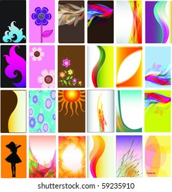 Various type of card designs
