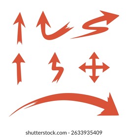 Various types of arrow collections