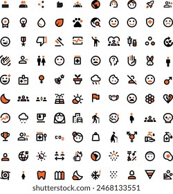 varios tipos de iconos contemporáneos