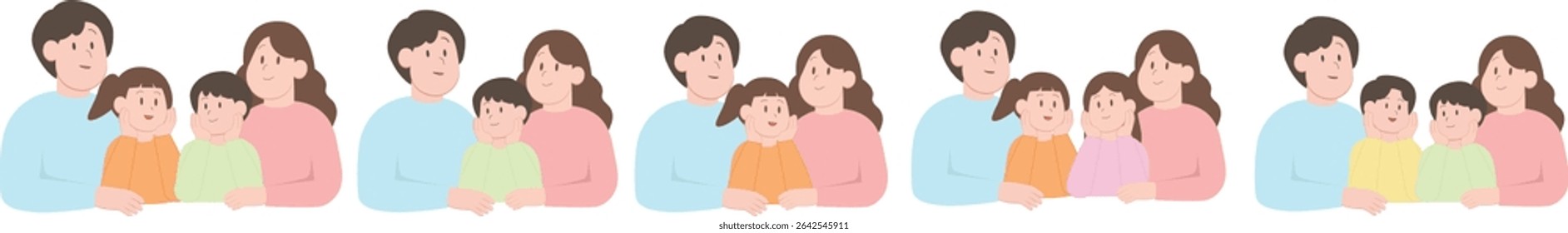 Various types of the family 