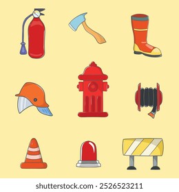 various types of fire extinguishers for duty and personal protection
