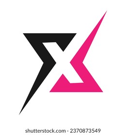 various types of letter X logos, modern and abstract

