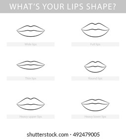 977 Lip Comparison Images, Stock Photos & Vectors | Shutterstock