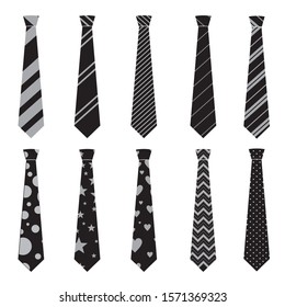 Various Unique Tie Patterns Bundle