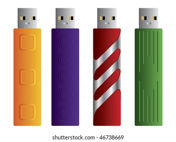 Various USB sticks set 2