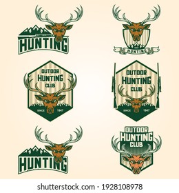 various vector and hill hunting logos