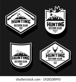 various vector and hill hunting logos