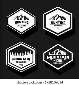 various vector and hill hunting logos
