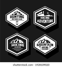 various vector and hill hunting logos