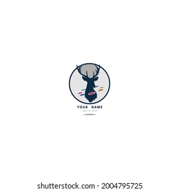 diversos logotipos de caza de vectores y colinas