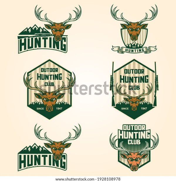 various vector and hill\
hunting logos