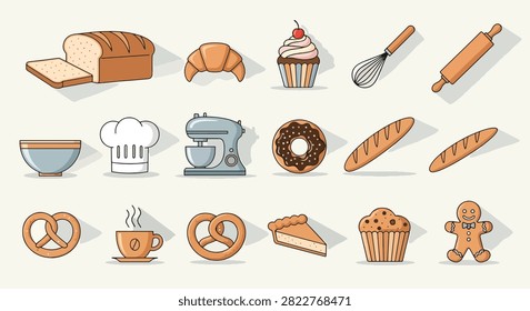 Various wooden kitchen tools including spoons spatulas bowls cups and containers