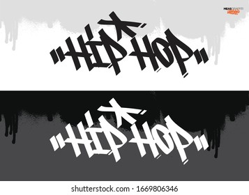 Various words in a cool graffiti tags