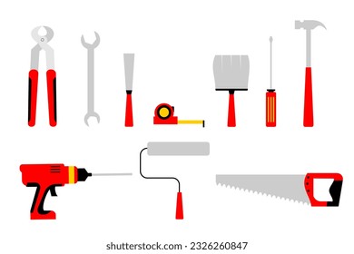 Various worker tools with any color 