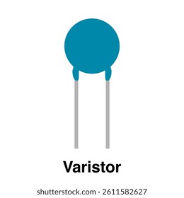 varistor resistor vector demonstration for explanation 