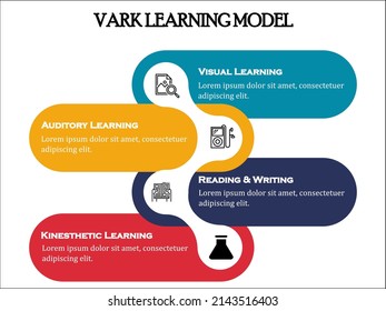 VARK learning styles or VARK model to help with learning vector