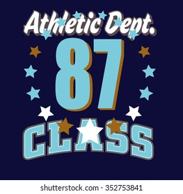 Varsity athletic dept Slogan Design