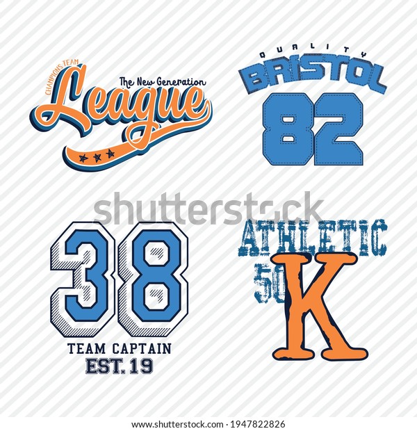 Varsity Badge Vector College Badge Design Stock Vector (Royalty Free ...
