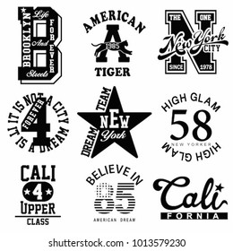 Varsity Badges Graphic