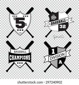 Varsity college university baseball division team sport label typography, t-shirt graphics for apparel