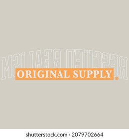 VARSITY FONT TYPO GRAPHIC DESIGN ORIGINAL AND LEAGUE SLOGAN VECTOR