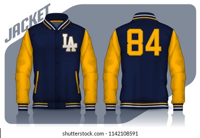 Download Varsity Jacket Template High Res Stock Images Shutterstock