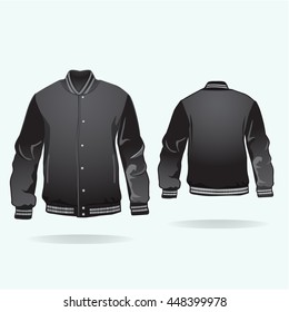 Download Baseball Jacket Template Stock Vectors Images Vector Art Shutterstock