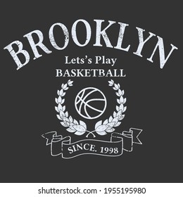 Varsity slogan print. College slogan typography print design. Vector t-shirt graphic or other uses. 