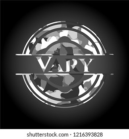 Vary on grey camo texture