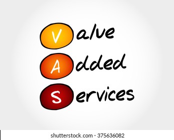 VAS - Value Added Services, Acronym Business Concept