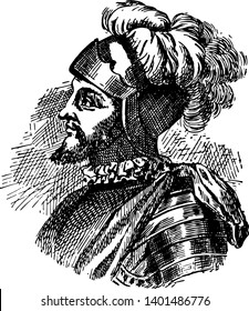 Vasco Nunez de Balboa c. Von 1475 bis 1519 war er spanischer Gouverneur und Eroberer, der am meisten dafür bekannt ist, dass er 1513 die Isthmus of Panama in den Pazifik überquert hat.