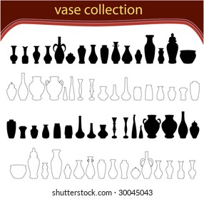 vase collection