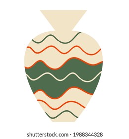 Vase. Design elements. Single object