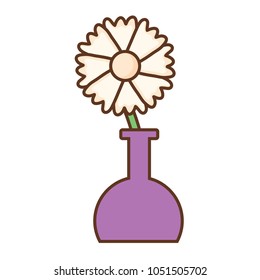 vase with flower